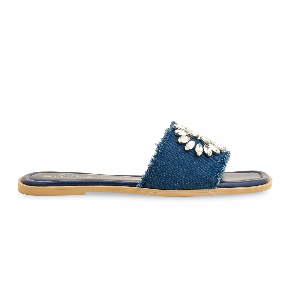 Blue Formal Slipper FR8355