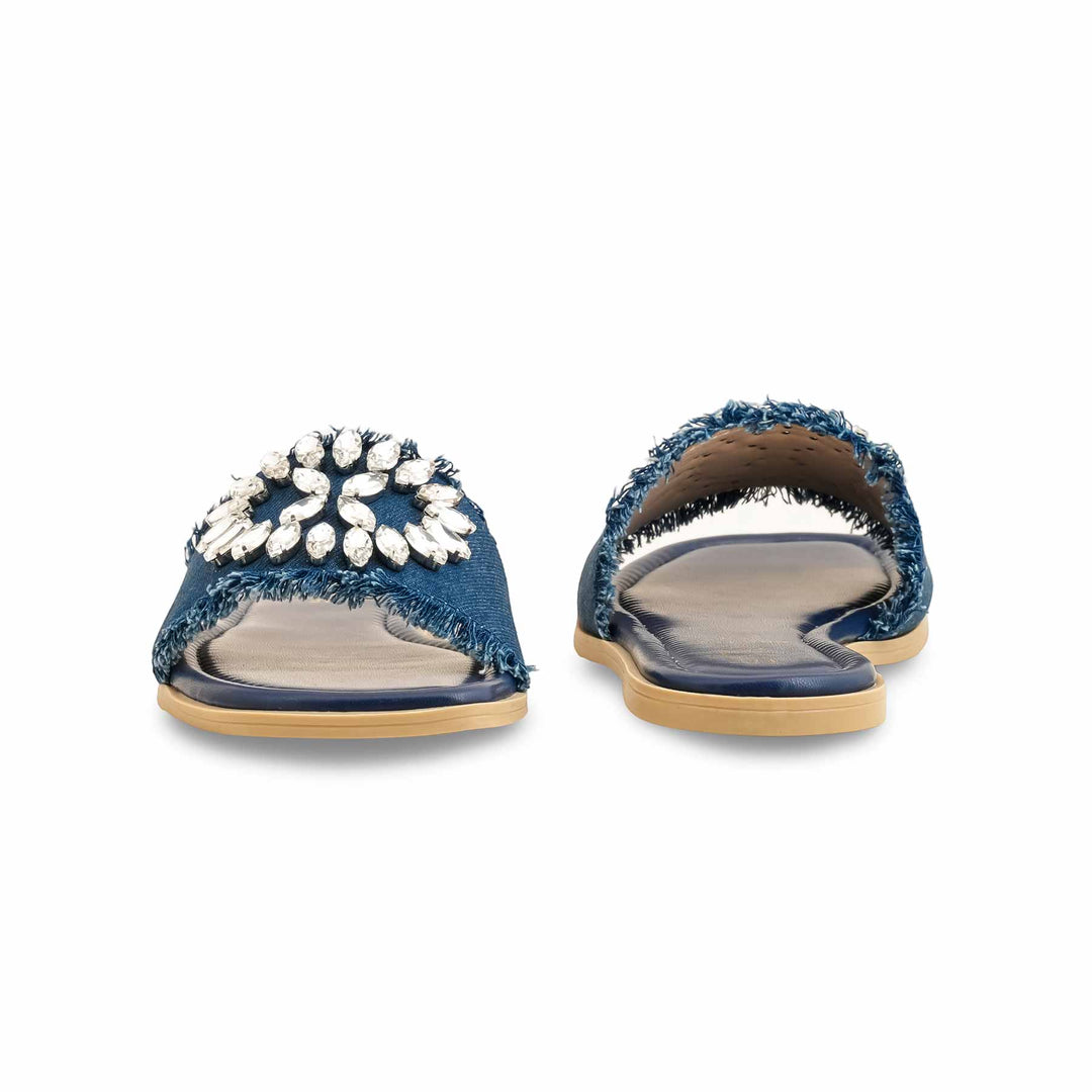 Blue Formal Slipper FR8355