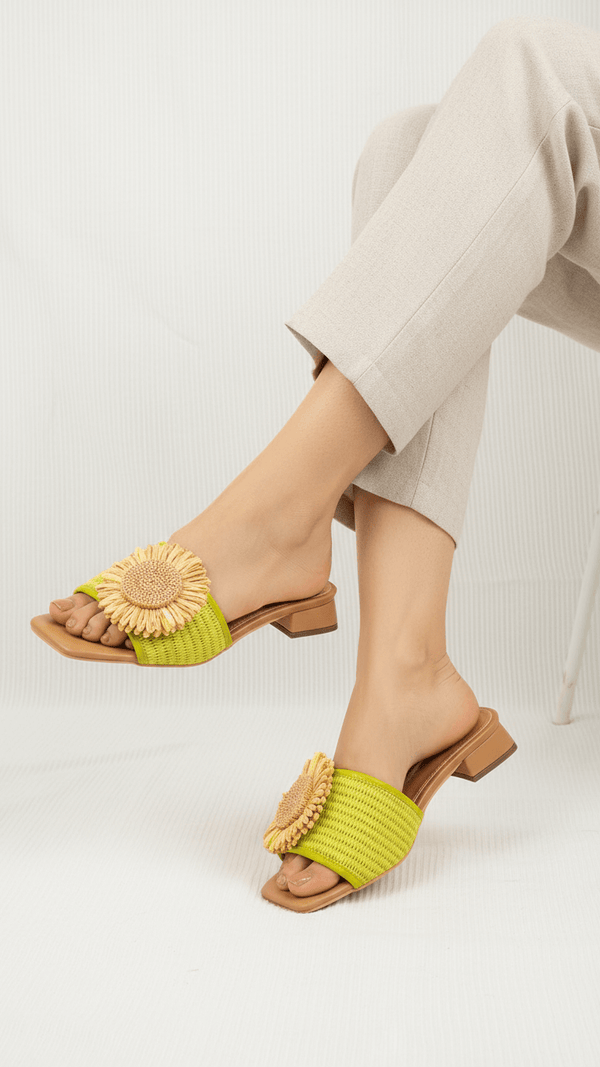 Green Formal Slipper FR8357