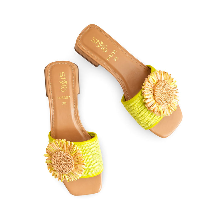 Green Formal Slipper FR8357