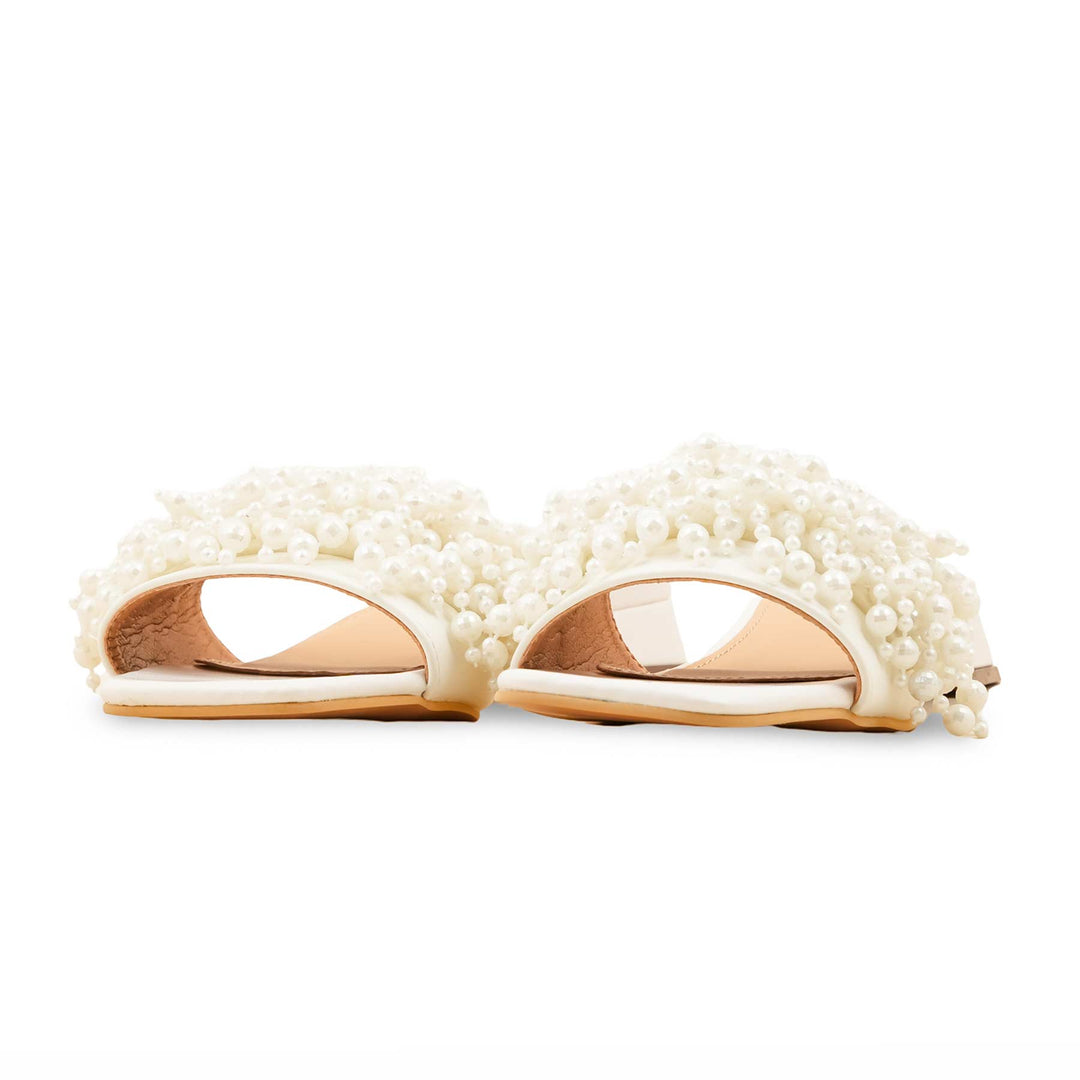White Formal Slipper FR8358
