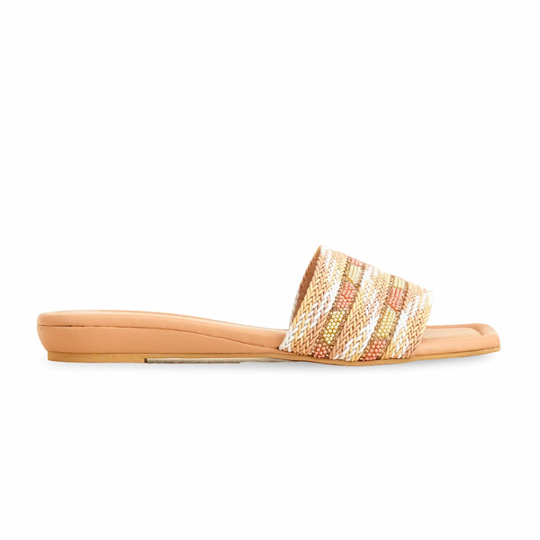Beige Formal Slipper FR8359