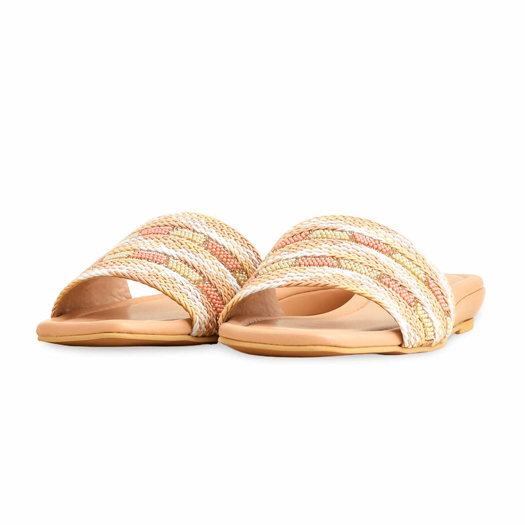 Beige Formal Slipper FR8359