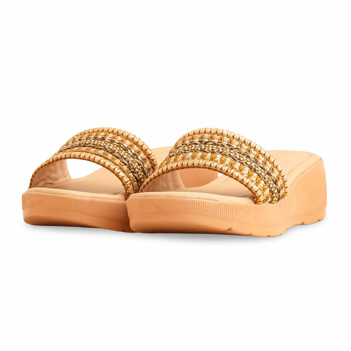 Brown Formal Slipper For Ladies FR8361