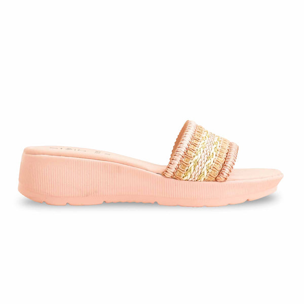 Pink Formal Slipper For Ladies FR8361
