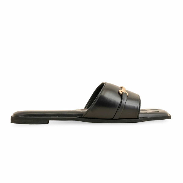 Black Formal Slipper FR8364