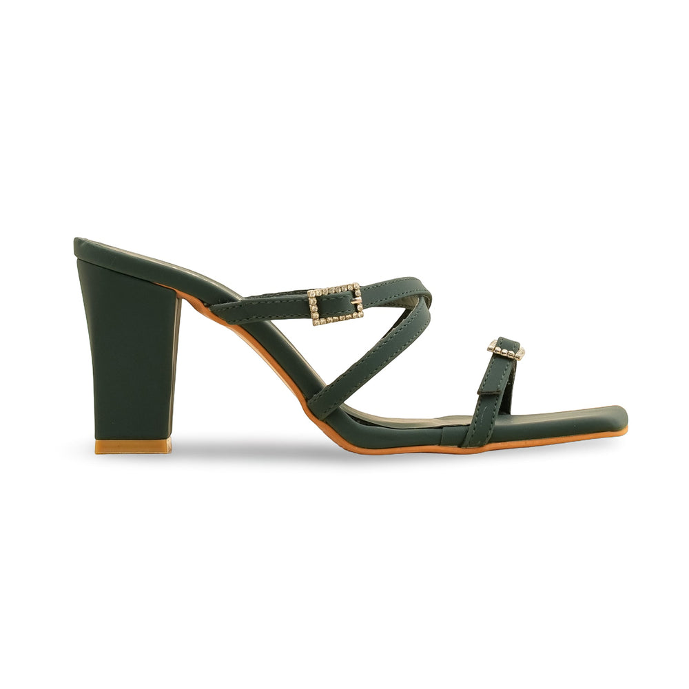 Green Formal Women Slipper FR8368