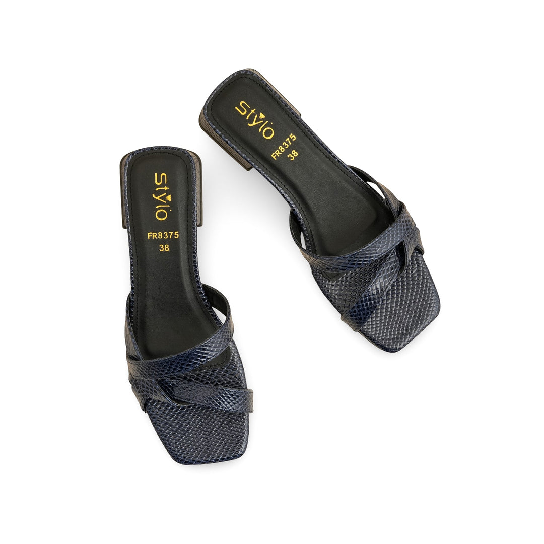 Navy Formal Slipper FR8375