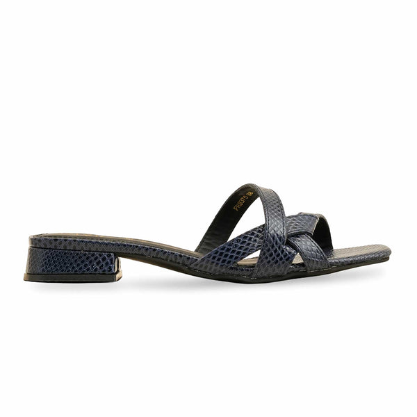 Navy Formal Slipper FR8375