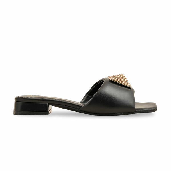 Black Formal Slipper FR8383