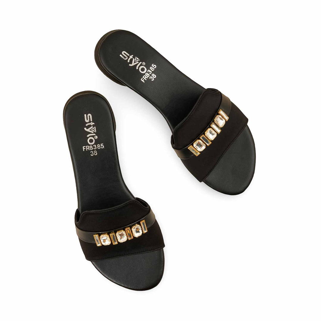 Black Formal Slipper FR8385