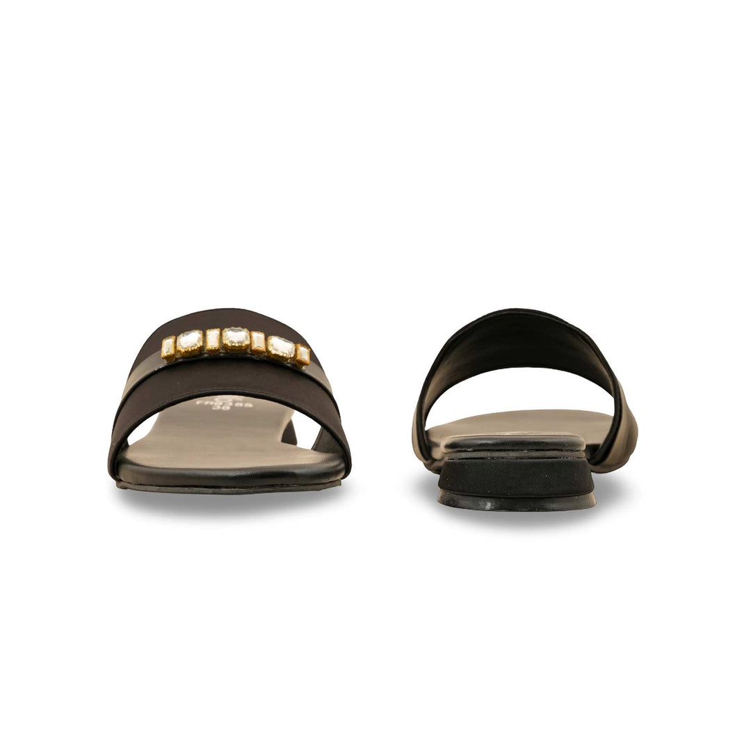 Black Formal Slipper FR8385