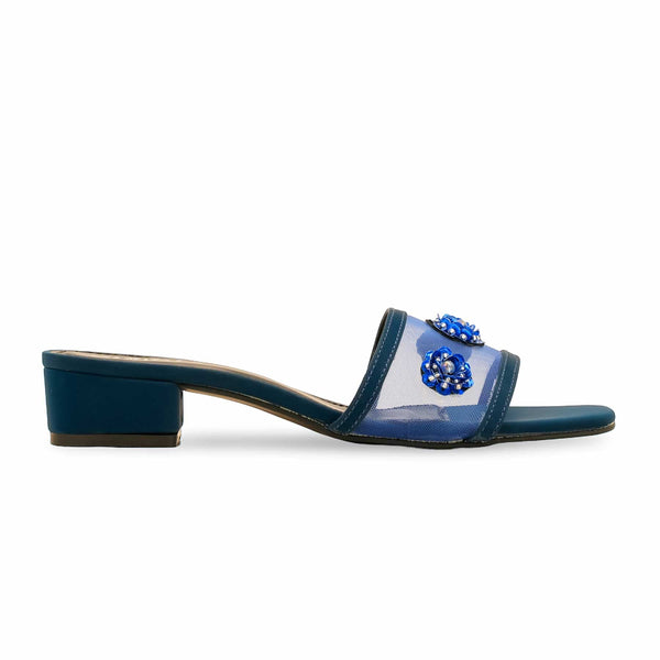 Blue Formal Slipper FR8388