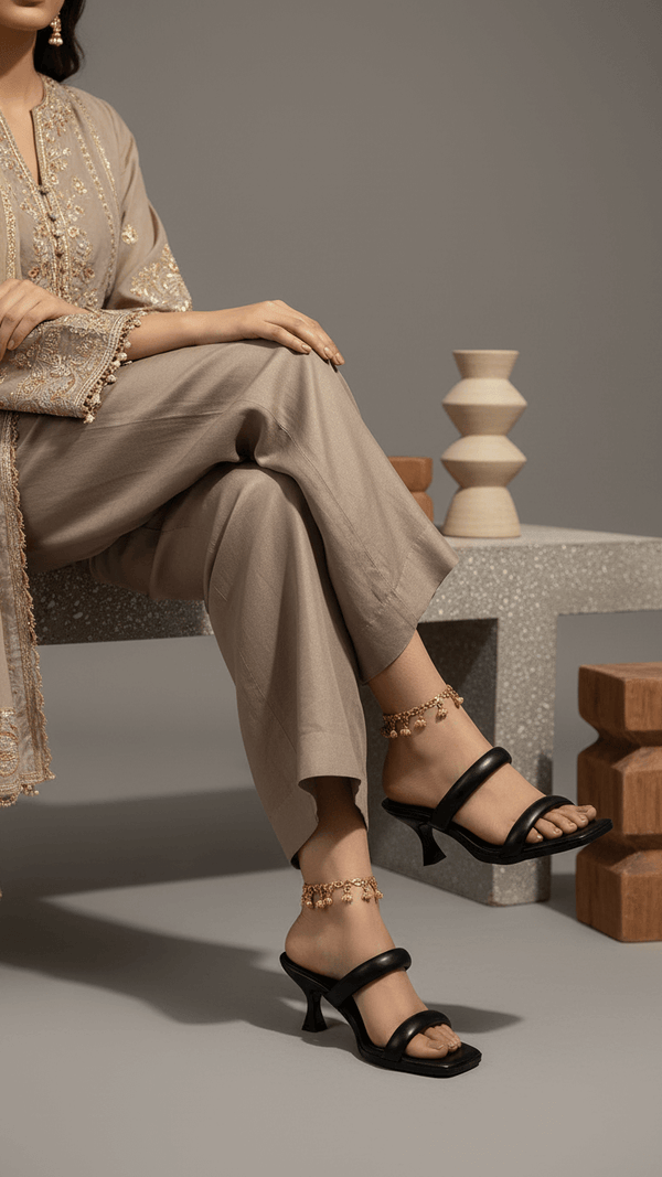 Black Formal Slipper FR8389