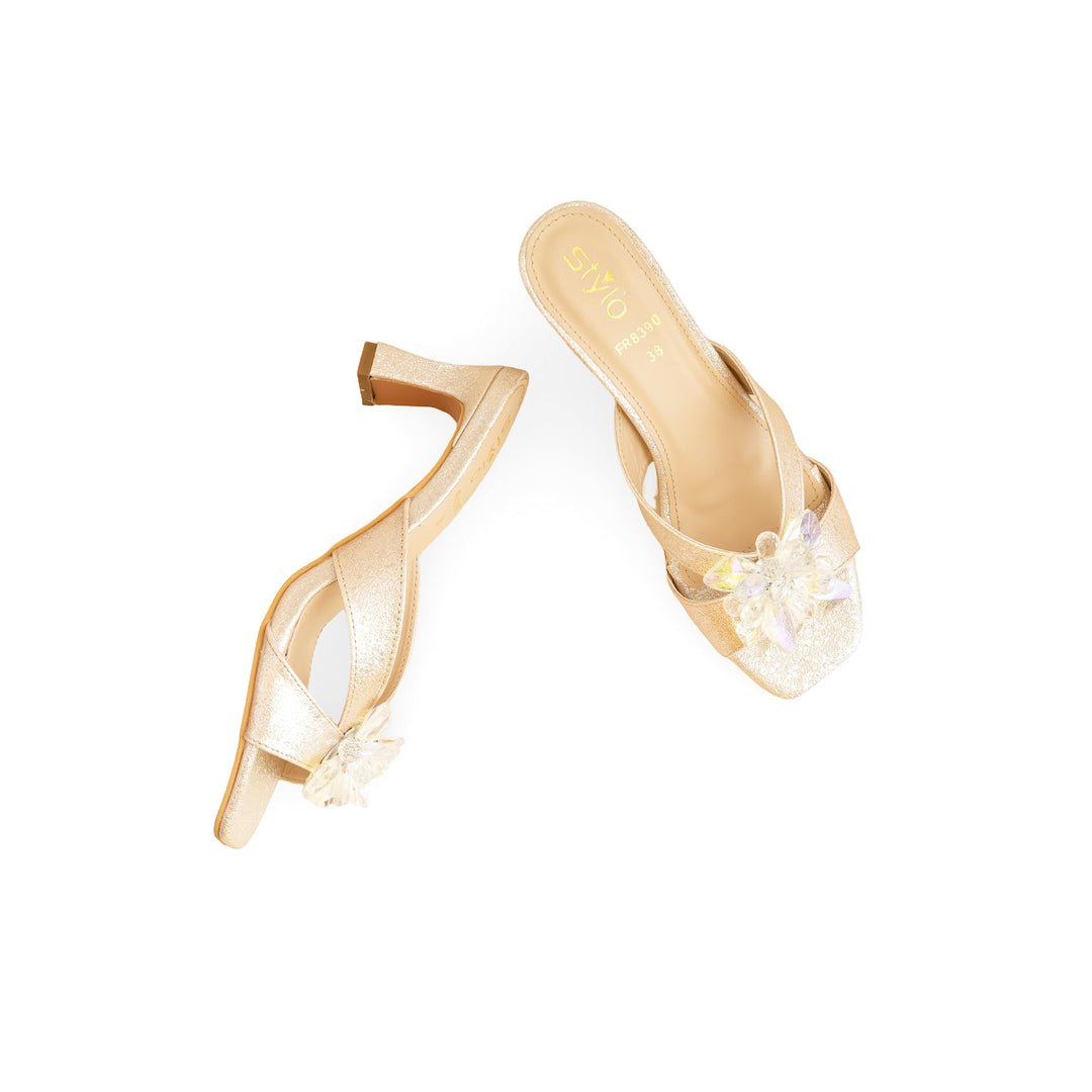 Golden Formal Slipper FR8390