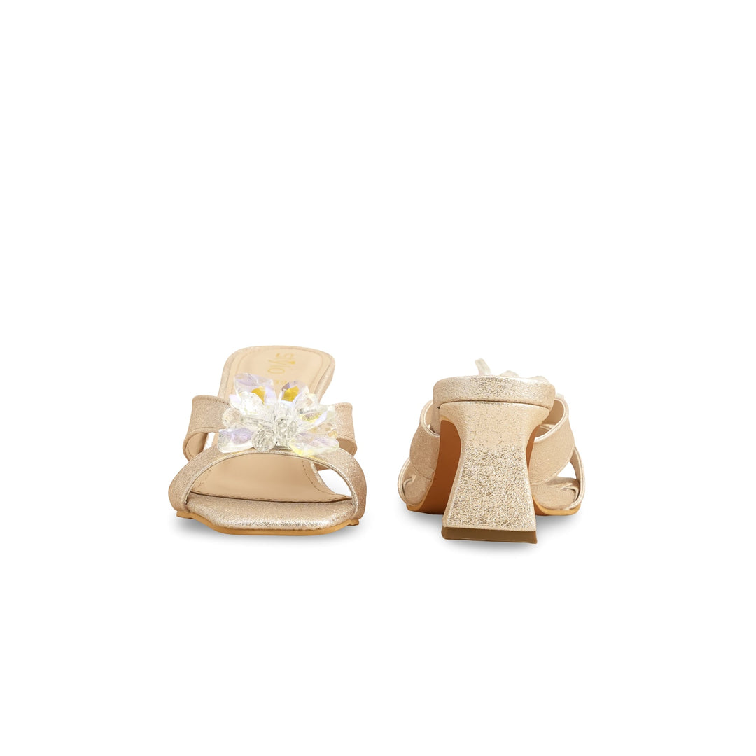 Golden Formal Slipper FR8390