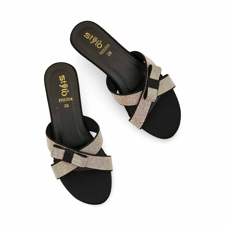 Black Formal Slipper FR8394