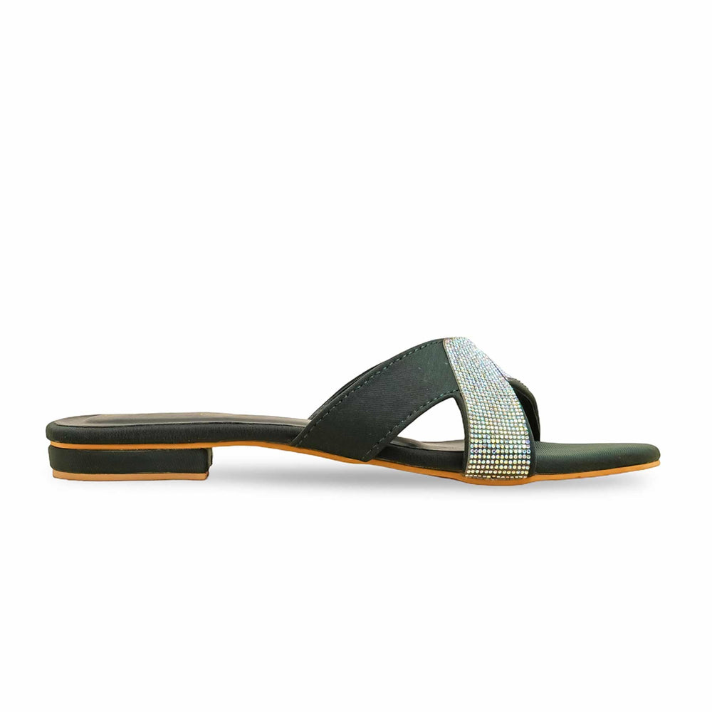 Green Formal Slipper FR8397