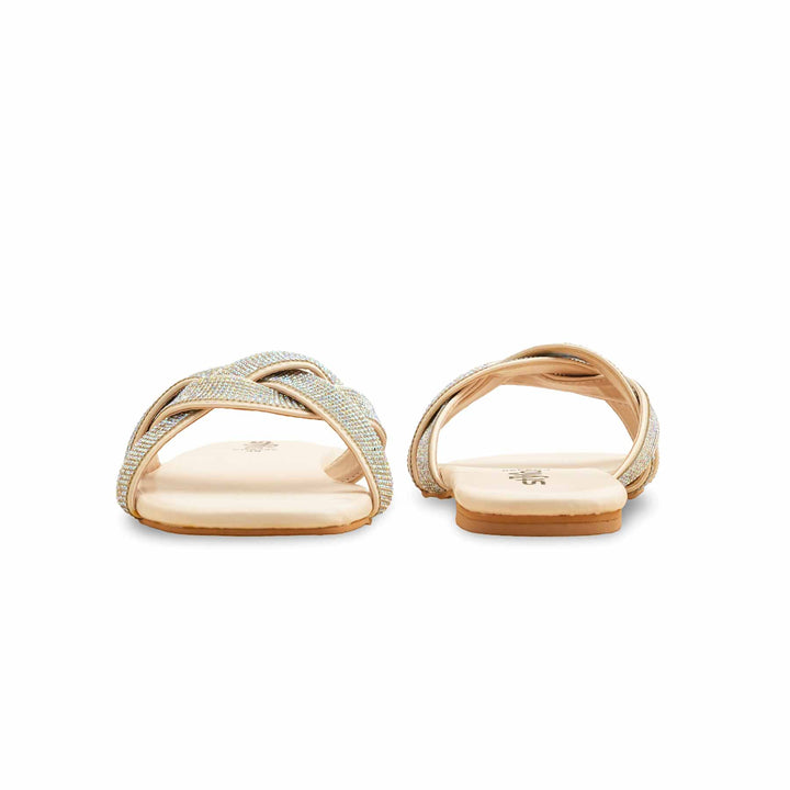 Cream Formal Slipper FR8399