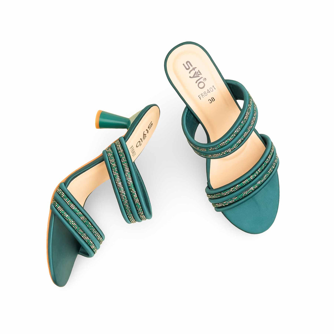 Seagreen Formal Slipper FR8401