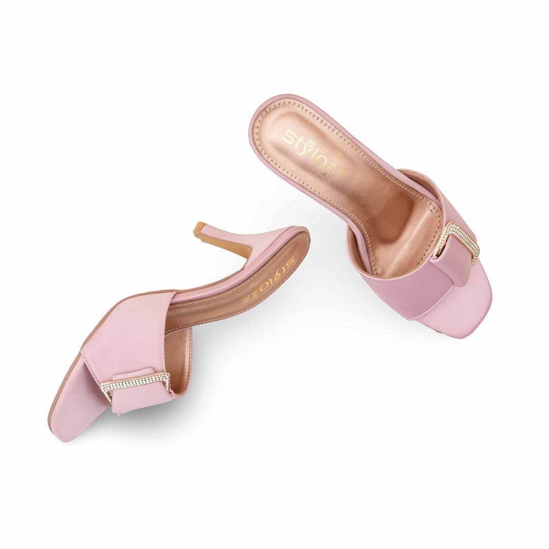 Peach Formal Slipper For Women FR8403