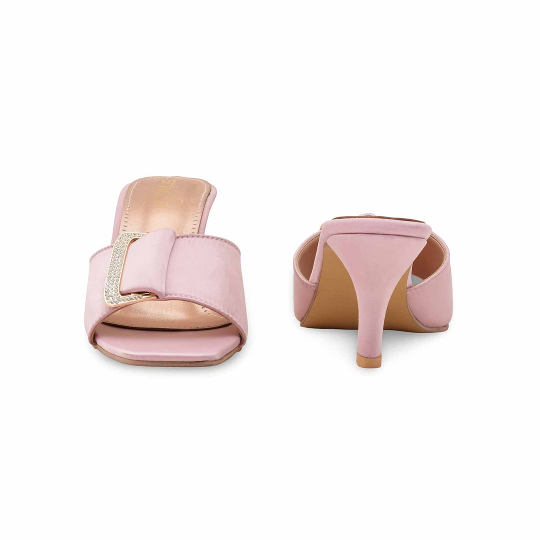 Peach Formal Slipper For Women FR8403