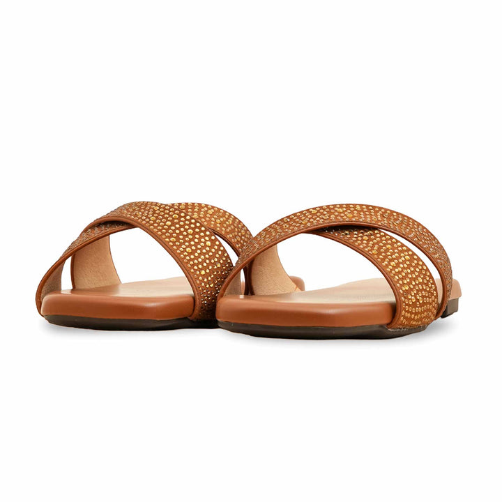Tan Formal Slipper FR8409