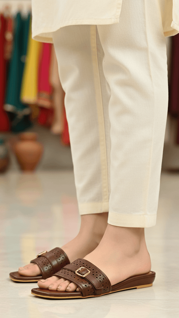 Brown Formal Slipper FR8411