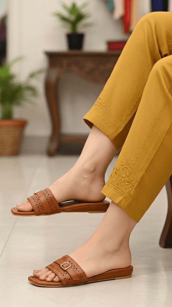 Tan Formal Slipper FR8411