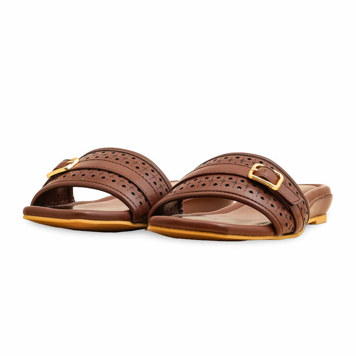 Brown Formal Slipper FR8411
