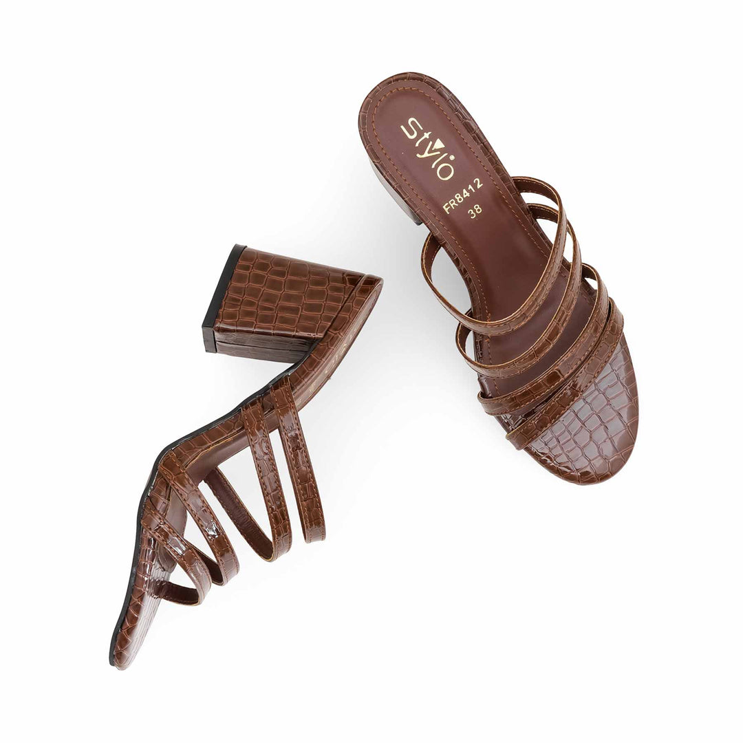 Coffee Formal Women Slipper FR8412