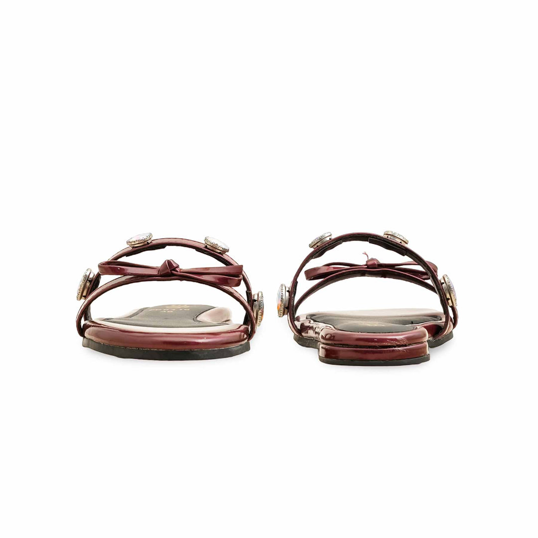 Maroon Formal Slipper FR8416