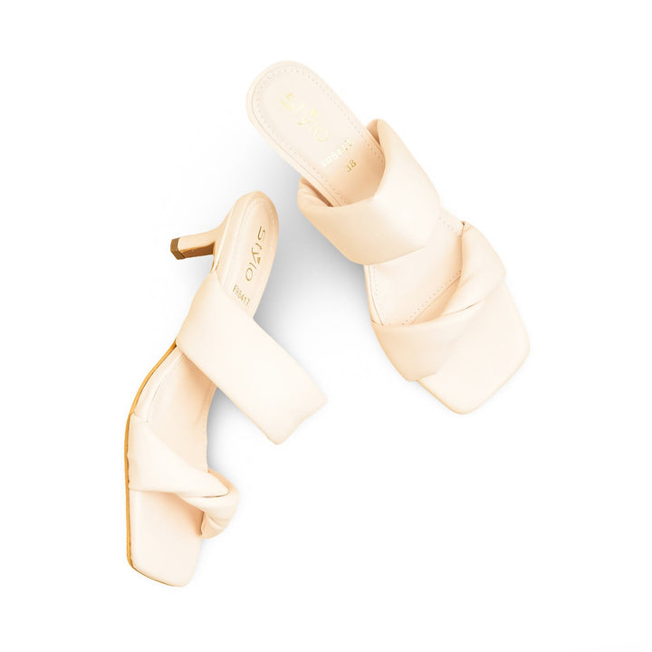 Cream Formal Women Slipper FR8417