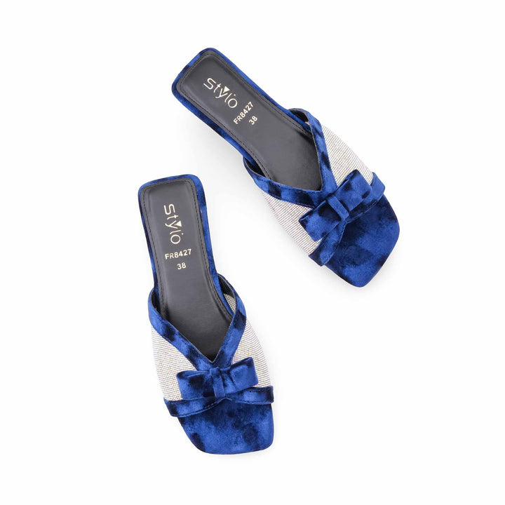 Navy Formal Slipper For Women FR8427
