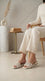Beige Formal Slipper For Women FR8439