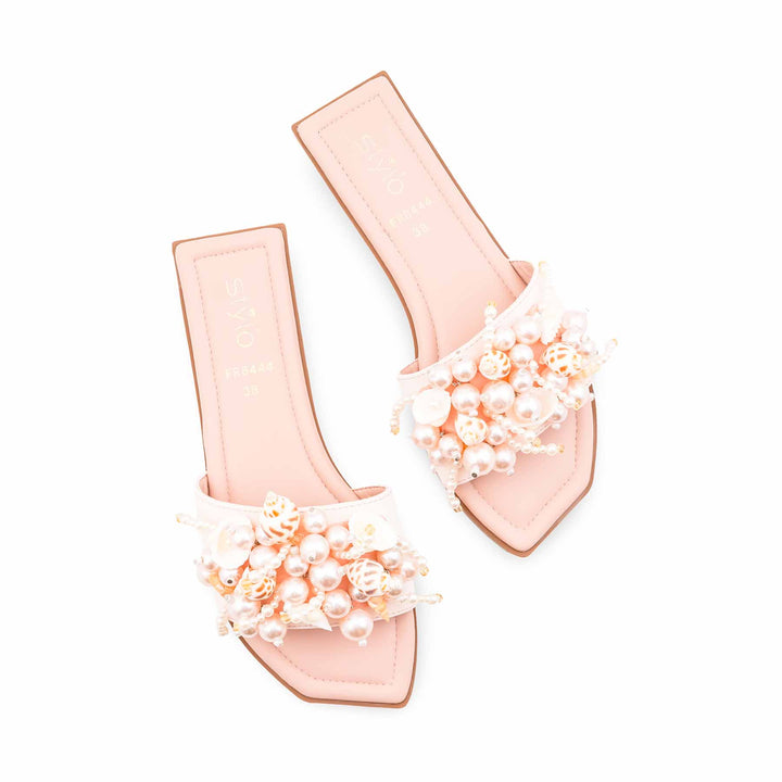 Pink Formal Slipper For Ladies FR8444