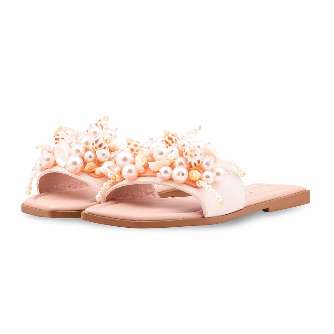 Pink Formal Slipper For Ladies FR8444