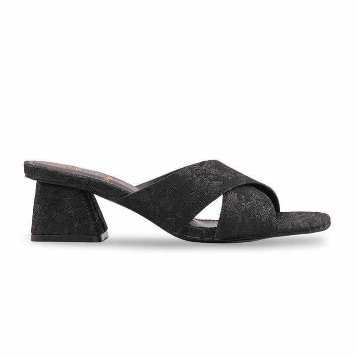Black Formal Slipper For Women FR8446
