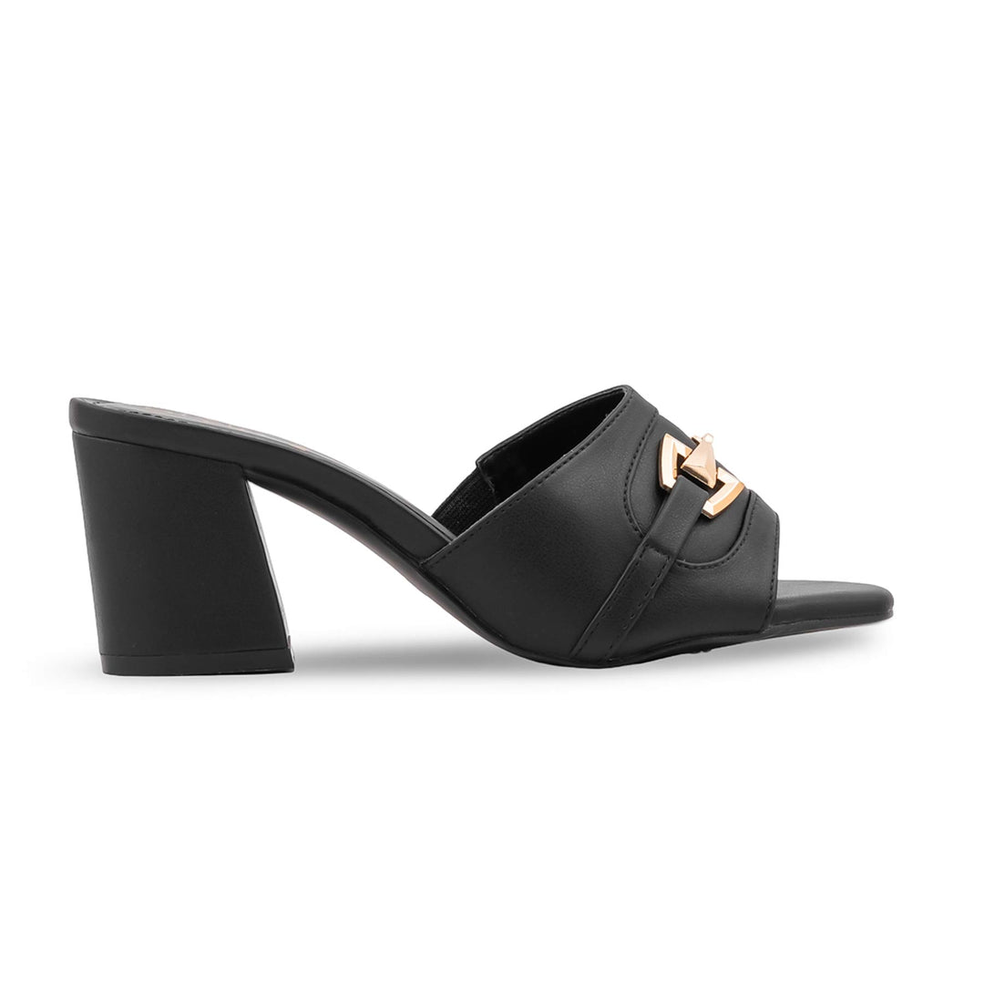 Black Formal Slipper For Women FR8452