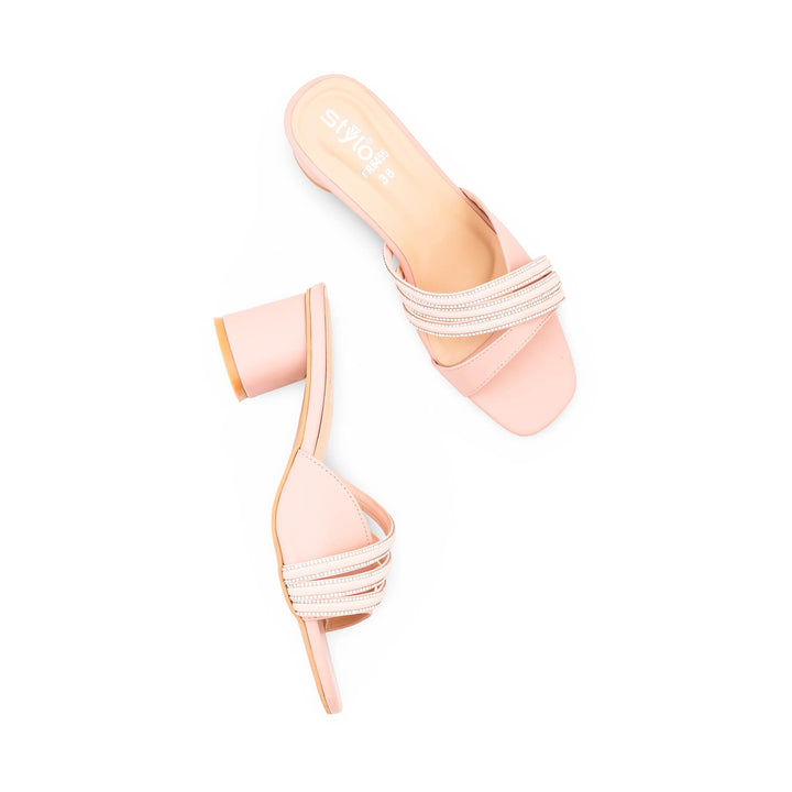 Pink Formal Slipper For Women FR8455
