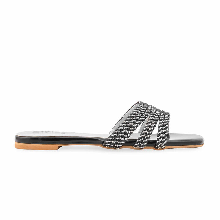 Black Formal Slipper For Women FR8462