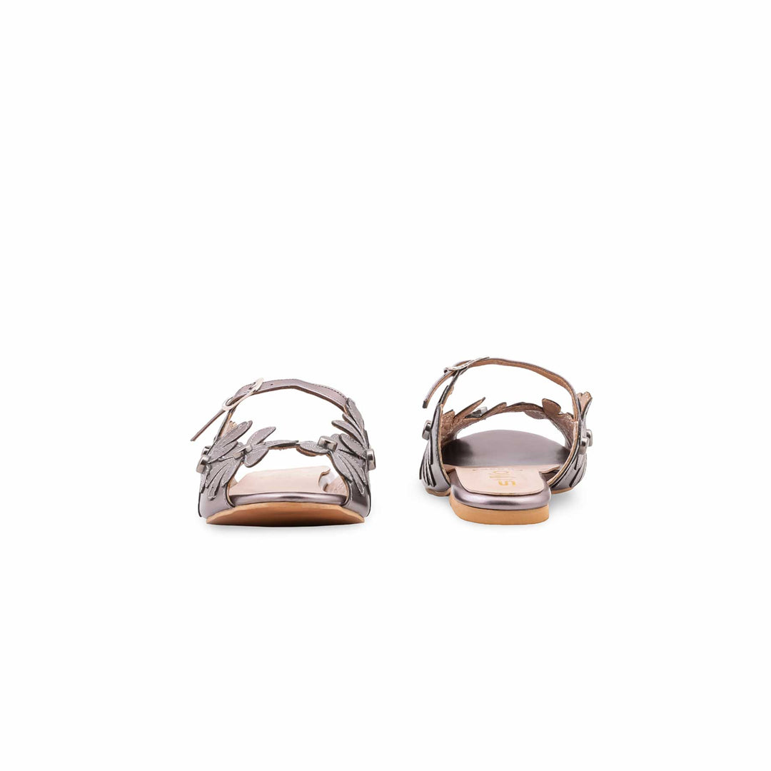 Grey Formal Slipper For Women FR8464