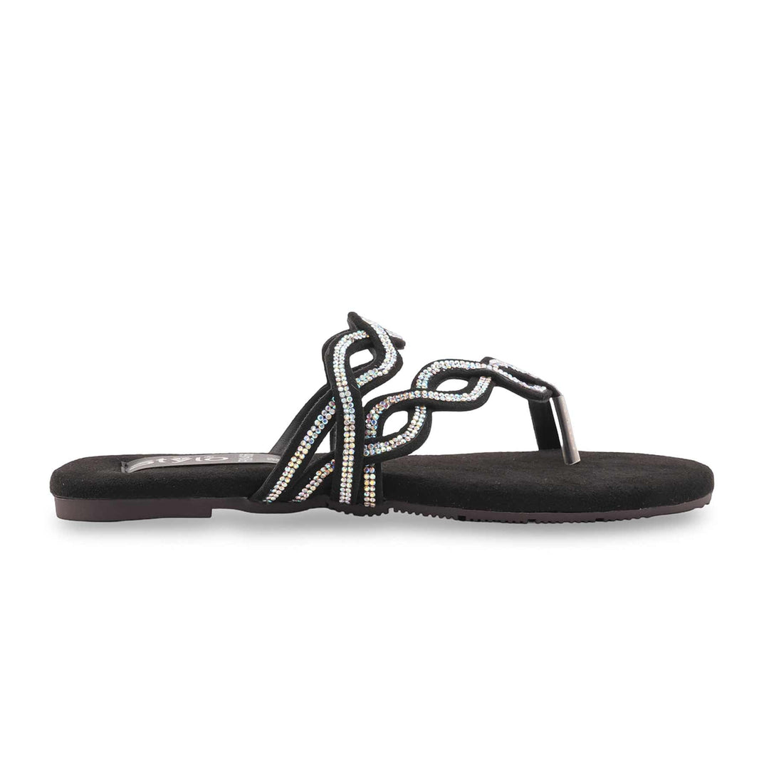 Black Formal Slipper For Women FR8466