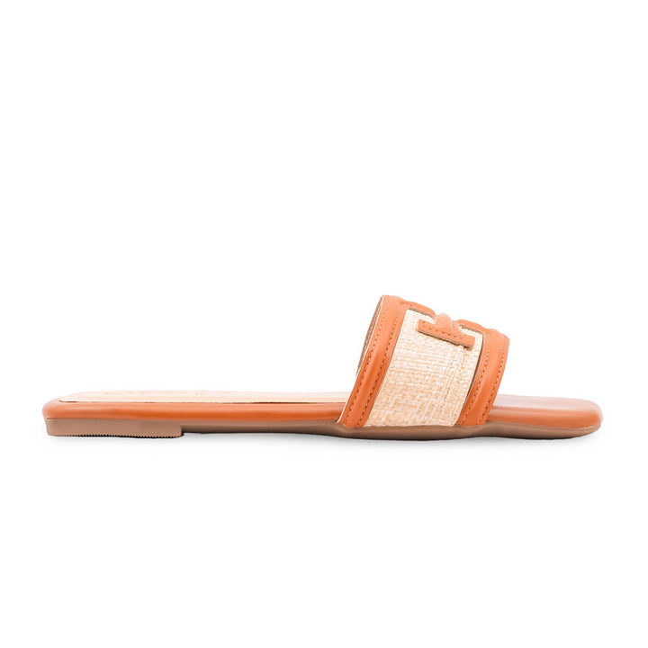 Mustard Formal Slipper For Ladies FR8470