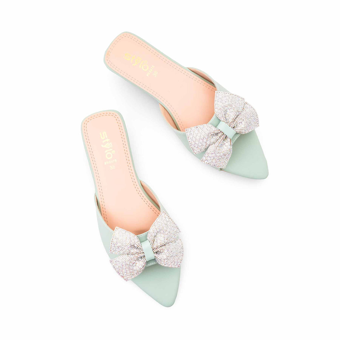 PISTAGREEN Formal Slipper For Ladies FR8475