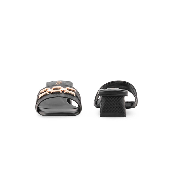 Black Formal Slipper For Women FR8479