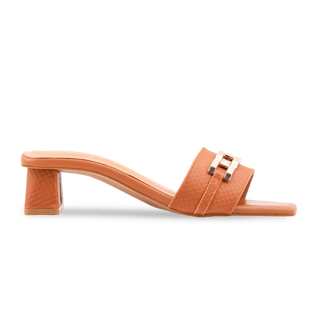 Mustard Formal Slipper For Women FR8479