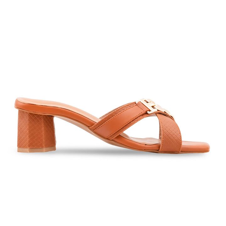 Mustard Formal Slipper For Women FR8480