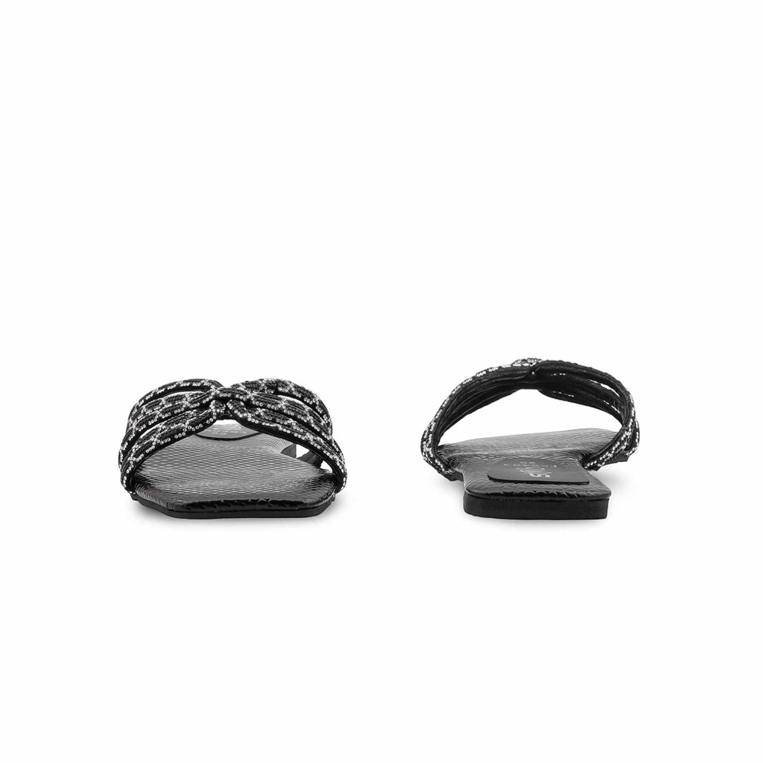 Black Formal Slipper For Women FR8485