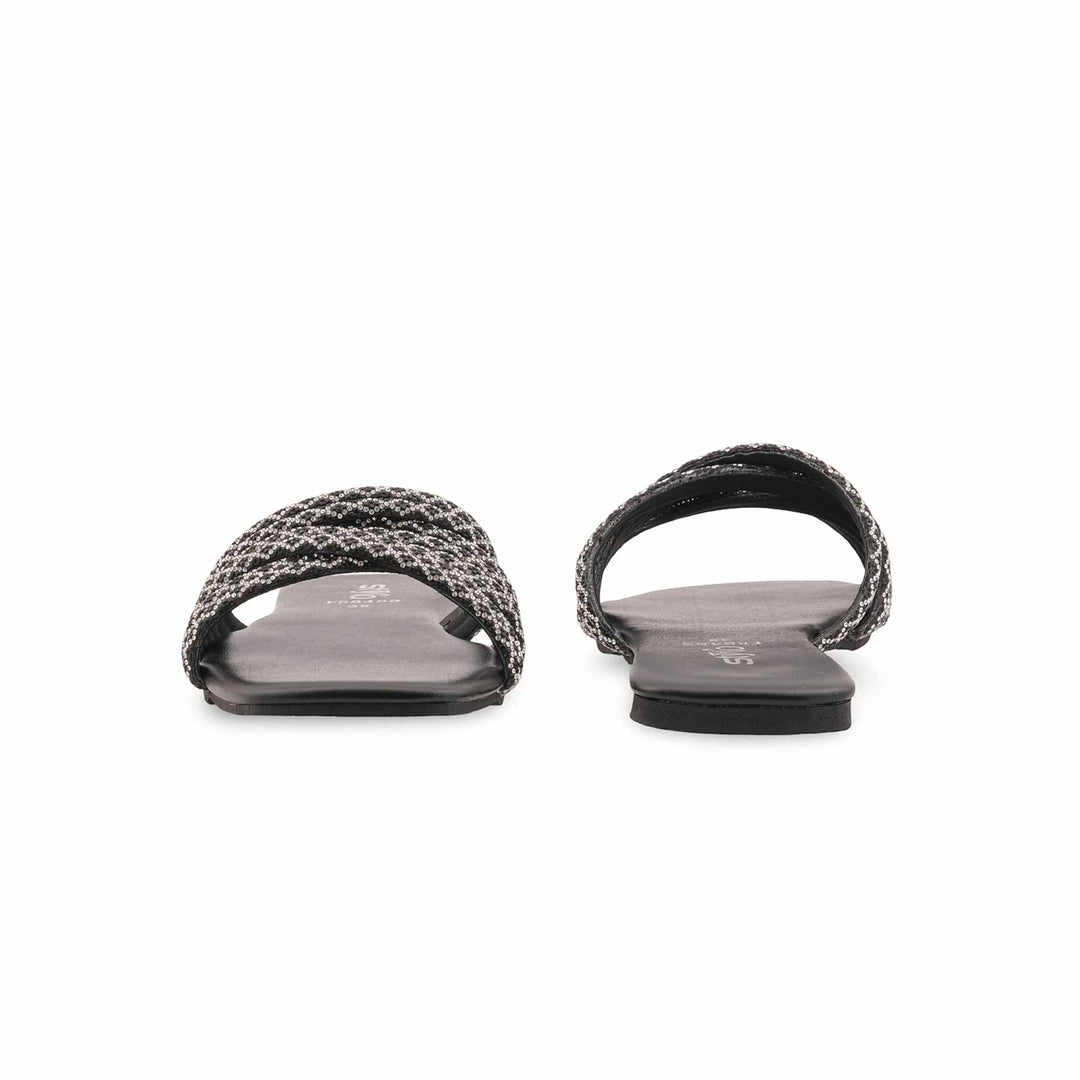 Black Formal Slipper For Women FR8488